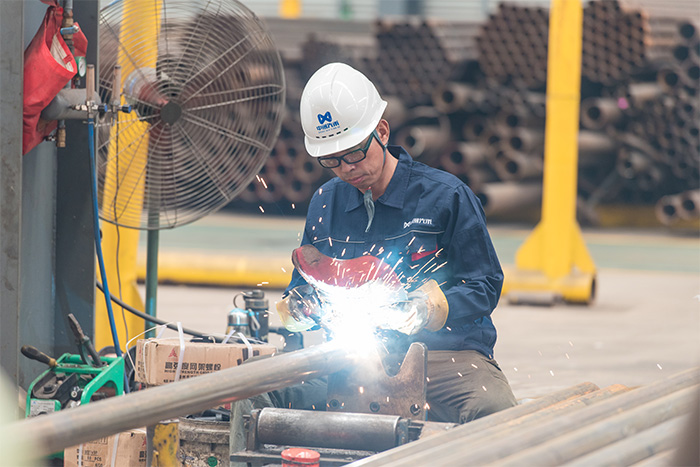 保定网架焊接车间